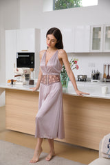 Flourish Gown Set 3602 - Nude