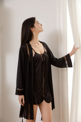 Flourish Gown Set 3156 - Black