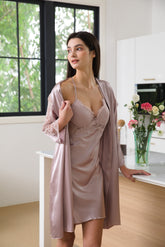 Flourish Gown Set 4914 - Pudra