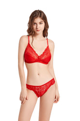 Pleasure Non Padded Bra Set