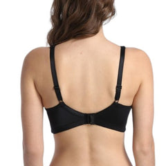 FL-463 Minimizer Bra - Black - Flourish Nightwear & Undergarments