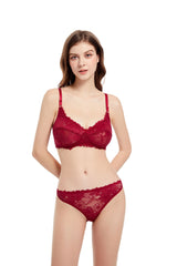 Poison Non Padded Bra Set