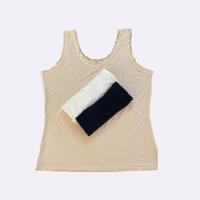 Cotton Thick Strap Camisole - Free Size - Flourish Nightwear & Undergarments