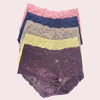 Full Lace Trim Fancy Panty - Flourish Nightwear & Undergarments