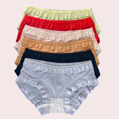 Women's Panty with Lace Trim - Flourish Nightwear & Undergarments
