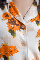 Cotton 2 Pcs PJ Set - Orange
